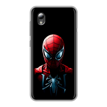 Силиконовый чехол на ZTE Blade L8 с принтом Spiderman Человек паук