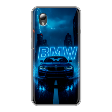 Силиконовый чехол на ZTE Blade L8 с принтом BMW БМВ