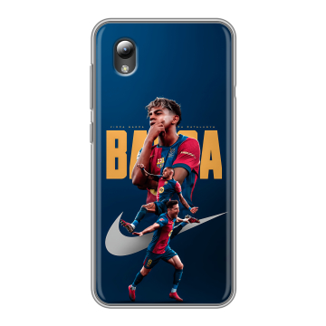 Силиконовый чехол на ZTE Blade L8 с принтом Барселона Barca Yamal 