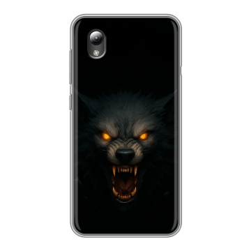 Силиконовый чехол на ZTE Blade L8 с принтом Волк