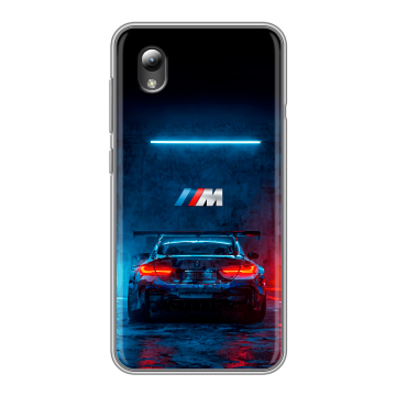 Силиконовый чехол на ZTE Blade L8 с принтом BMW БМВ