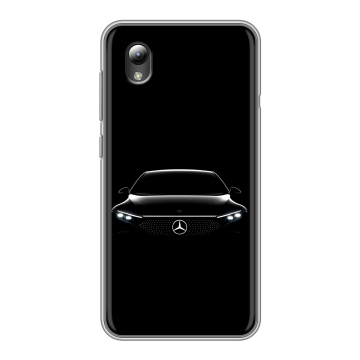 Силиконовый чехол на ZTE Blade L8 с принтом Mercedes Мерседес