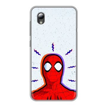 Силиконовый чехол на ZTE Blade L8 с принтом Spiderman Человек паук