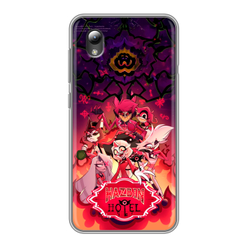 Силиконовый чехол на ZTE Blade L8 с принтом Hazbin Hotel Отель Хазбин Силиконовый чехол на ZTE Blade L8 с принтом Hazbin Hotel Отель Хазбин