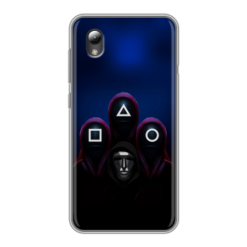 Силиконовый чехол на ZTE Blade L8 с принтом Игра Кальмара