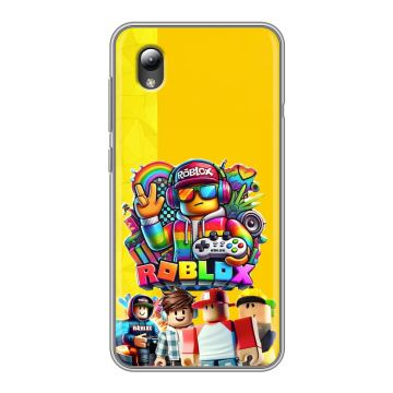Силиконовый чехол на ZTE Blade L8 с принтом Roblox Роблокс