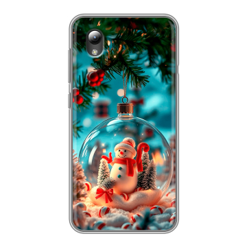 Силиконовый чехол на ZTE Blade L8 с принтом Новый год