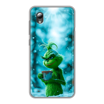 Силиконовый чехол на ZTE Blade L8 с принтом Новый год гринч