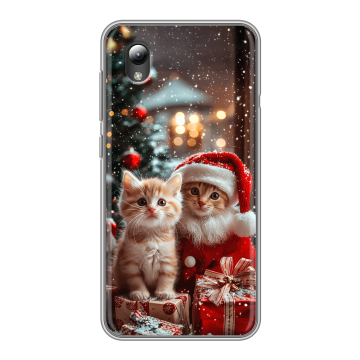 Силиконовый чехол на ZTE Blade L8 с принтом Новый год
