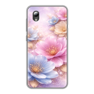 Силиконовый чехол на ZTE Blade L8 с принтом женский Силиконовый чехол на ZTE Blade L8 с принтом женский