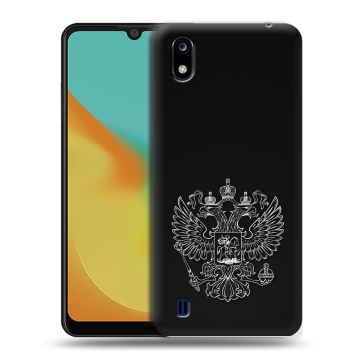 Силиконовый чехол на ZTE Blade A7 (2019) с принтом Герб России Силиконовый чехол на ZTE Blade A7 (2019) с принтом Герб России