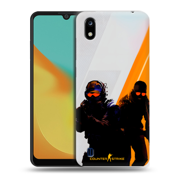 Силиконовый чехол на ZTE Blade A7 (2019) с принтом Контер страйк Counter strike Силиконовый чехол на ZTE Blade A7 (2019) с принтом Контер страйк Counter strike