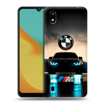 Силиконовый чехол на ZTE Blade A7 (2019) с принтом БМВ BMW