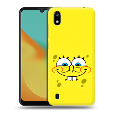 Силиконовый чехол на ZTE Blade A7 (2019) с принтом спанчбоб спанч боб Силиконовый чехол на ZTE Blade A7 (2019) с принтом спанчбоб спанч боб
