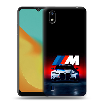 Силиконовый чехол на ZTE Blade A7 (2019) с принтом БМВ BMW