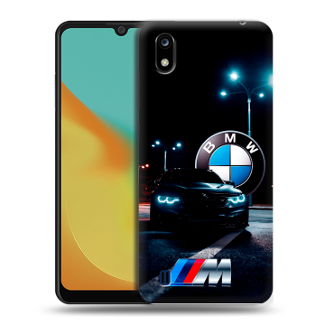 Силиконовый чехол на ZTE Blade A7 (2019) с принтом БМВ BMW