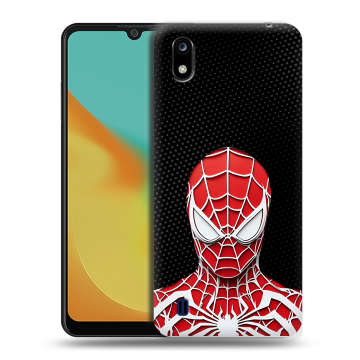 Силиконовый чехол на ZTE Blade A7 (2019) с принтом человек паук spiderman Силиконовый чехол на ZTE Blade A7 (2019) с принтом человек паук spiderman
