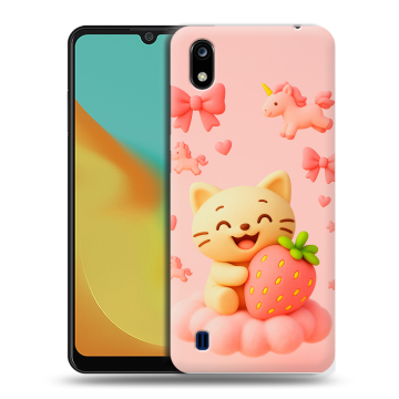 Силиконовый чехол на ZTE Blade A7 (2019) с принтом для девочек