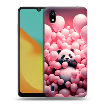 Силиконовый чехол на ZTE Blade A7 (2019) с принтом Панда Силиконовый чехол на ZTE Blade A7 (2019) с принтом Панда