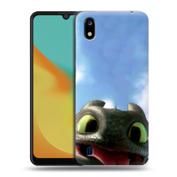 Силиконовый чехол на ZTE Blade A7 (2019) с принтом Как приручить дракона Силиконовый чехол на ZTE Blade A7 (2019) с принтом Как приручить дракона