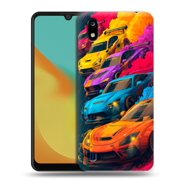 Силиконовый чехол на ZTE Blade A7 (2019) с принтом Тачки Силиконовый чехол на ZTE Blade A7 (2019) с принтом Тачки