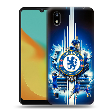 Силиконовый чехол на ZTE Blade A7 (2019) с принтом Chelsea Челси Силиконовый чехол на ZTE Blade A7 (2019) с принтом Chelsea Челси