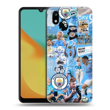 Силиконовый чехол на ZTE Blade A7 (2019) с принтом Man City Манчестер Сити Силиконовый чехол на ZTE Blade A7 (2019) с принтом Man City Манчестер Сити