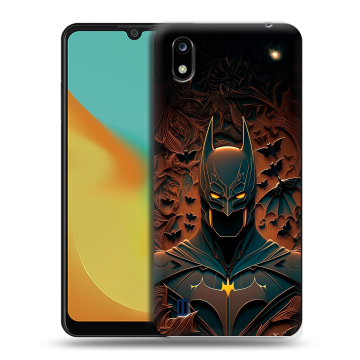 Силиконовый чехол на ZTE Blade A7 (2019) с принтом Batman Бэтмен Силиконовый чехол на ZTE Blade A7 (2019) с принтом Batman Бэтмен