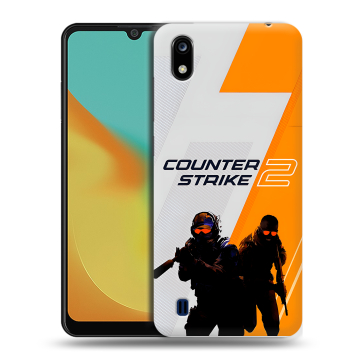 Силиконовый чехол на ZTE Blade A7 (2019) с принтом Counter Strike Силиконовый чехол на ZTE Blade A7 (2019) с принтом Counter Strike