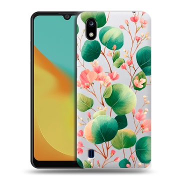 Силиконовый чехол на ZTE Blade A7 (2019) с принтом женский Силиконовый чехол на ZTE Blade A7 (2019) с принтом женский