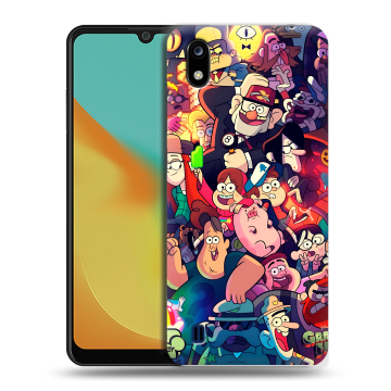 Силиконовый чехол на ZTE Blade A7 (2019) с принтом Gravity Falls Гравити Фолз Силиконовый чехол на ZTE Blade A7 (2019) с принтом Gravity Falls Гравити Фолз