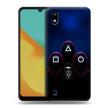 Силиконовый чехол на ZTE Blade A7 (2019) с принтом Игра Кальмара Силиконовый чехол на ZTE Blade A7 (2019) с принтом Игра Кальмара