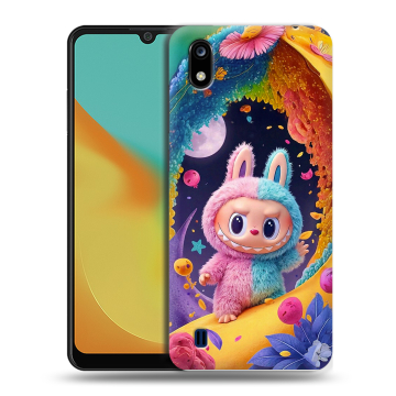 Силиконовый чехол на ZTE Blade A7 (2019) с принтом Labubu Лабубу Силиконовый чехол на ZTE Blade A7 (2019) с принтом Labubu Лабубу
