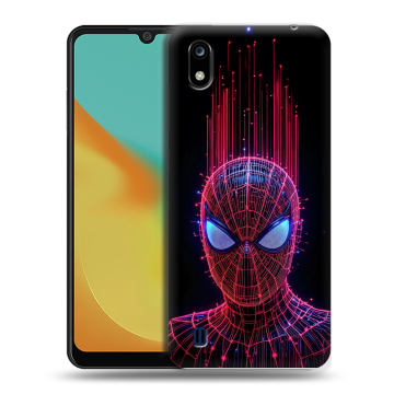 Силиконовый чехол на ZTE Blade A7 (2019) с принтом Spiderman Человек паук Силиконовый чехол на ZTE Blade A7 (2019) с принтом Spiderman Человек паук
