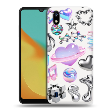 Силиконовый чехол на ZTE Blade A7 (2019) с принтом Y2K