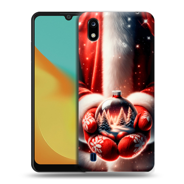 Силиконовый чехол на ZTE Blade A7 (2019) с принтом Новый год Силиконовый чехол на ZTE Blade A7 (2019) с принтом Новый год