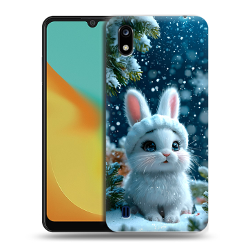 Силиконовый чехол на ZTE Blade A7 (2019) с принтом Новый год Силиконовый чехол на ZTE Blade A7 (2019) с принтом Новый год
