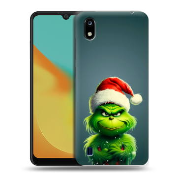 Силиконовый чехол на ZTE Blade A7 (2019) с принтом Новый год