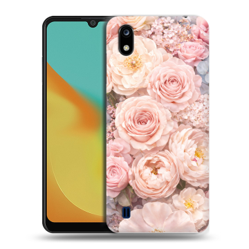 Силиконовый чехол на ZTE Blade A7 (2019) с принтом женский