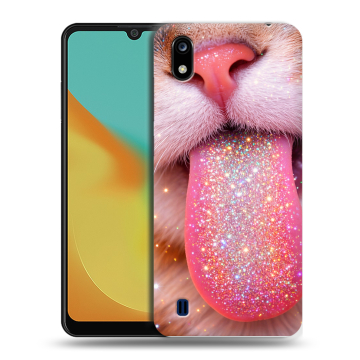 Силиконовый чехол на ZTE Blade A7 (2019) с принтом для девочек