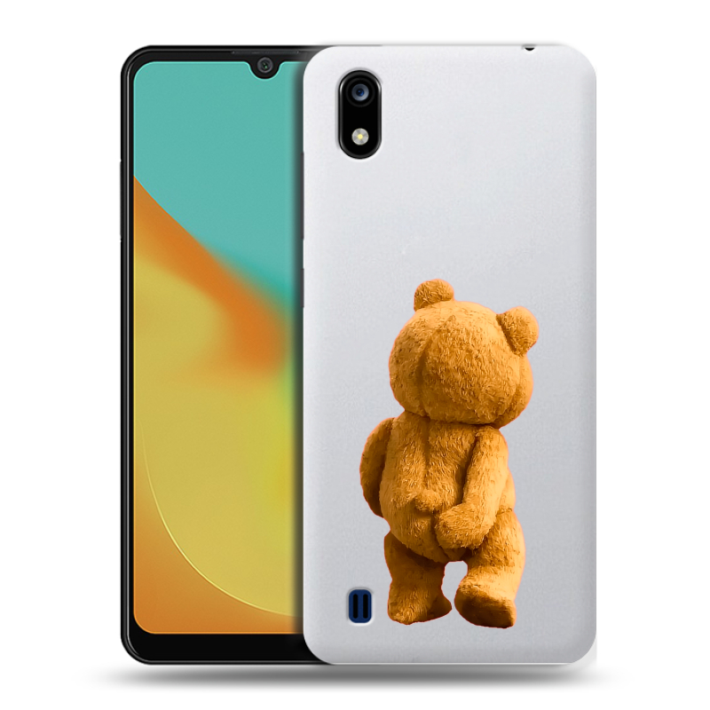 Силиконовый чехол на ZTE Blade A7 (2019) с принтом Медведь Силиконовый чехол на ZTE Blade A7 (2019) с принтом Медведь