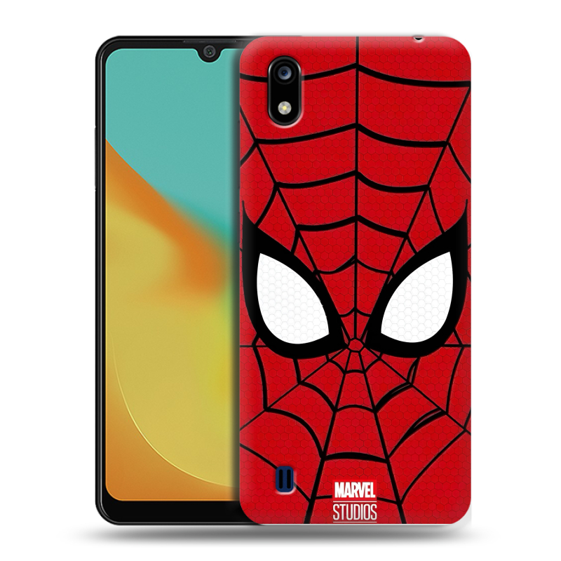 Силиконовый чехол на ZTE Blade A7 (2019) с принтом человек паук spiderman Силиконовый чехол на ZTE Blade A7 (2019) с принтом человек паук spiderman