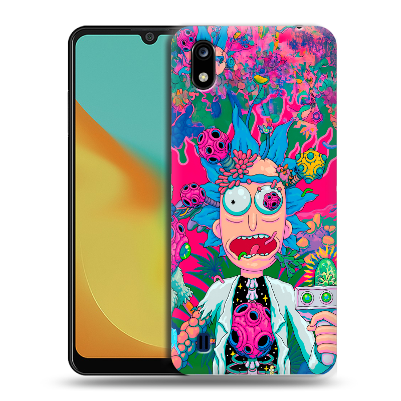 Силиконовый чехол на ZTE Blade A7 (2019) с принтом Рик и Морти Rick Morty Силиконовый чехол на ZTE Blade A7 (2019) с принтом Рик и Морти Rick Morty