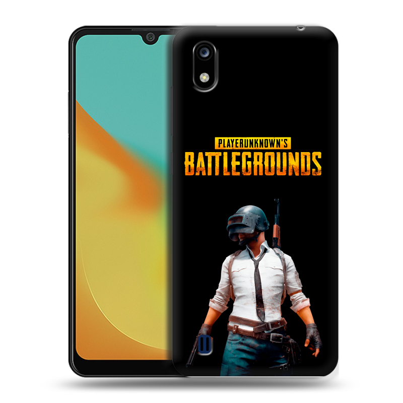 Силиконовый чехол на ZTE Blade A7 (2019) с принтом PUGB ПАГБ Силиконовый чехол на ZTE Blade A7 (2019) с принтом PUGB ПАГБ