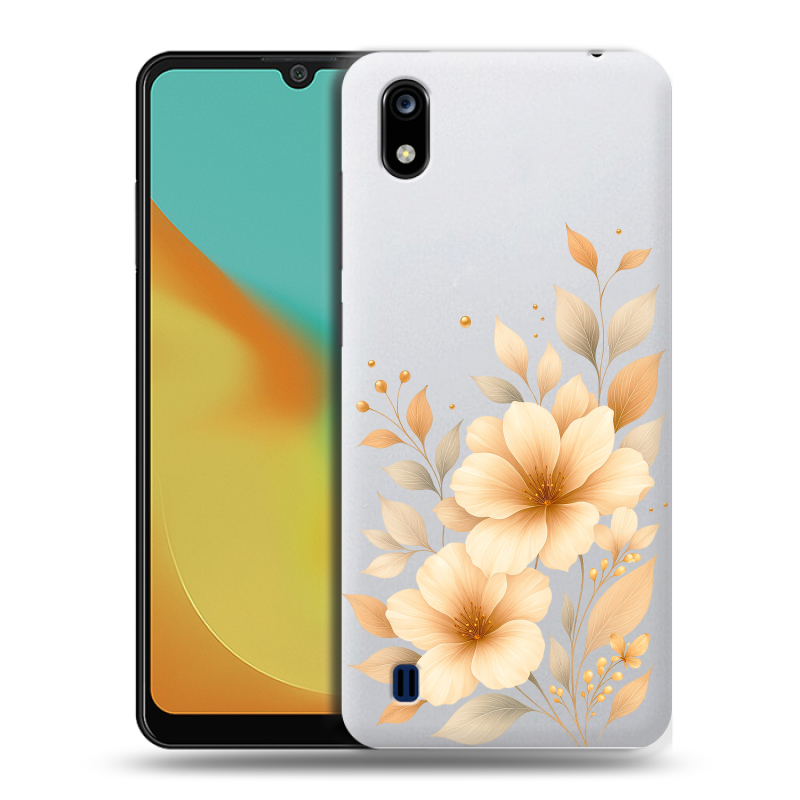 Силиконовый чехол на ZTE Blade A7 (2019) с принтом для девушки Силиконовый чехол на ZTE Blade A7 (2019) с принтом для девушки