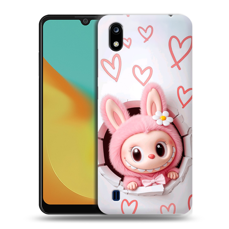 Силиконовый чехол на ZTE Blade A7 (2019) с принтом Labubu Лабубу Силиконовый чехол на ZTE Blade A7 (2019) с принтом Labubu Лабубу