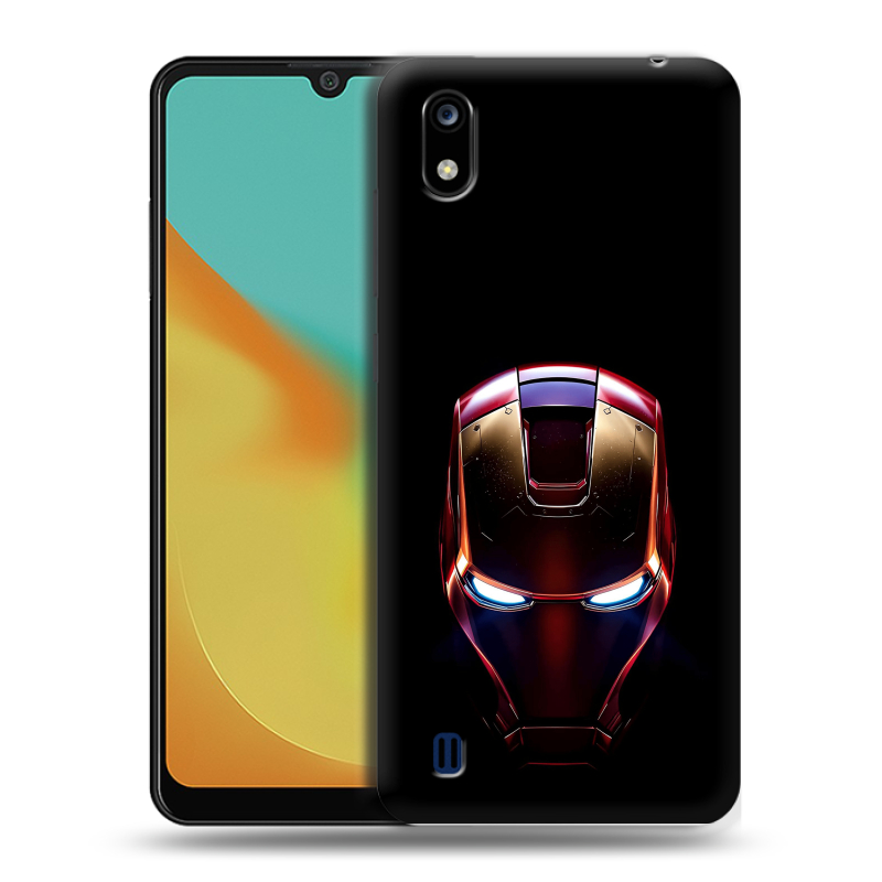 Силиконовый чехол на ZTE Blade A7 (2019) с принтом IronMan Железный человек Силиконовый чехол на ZTE Blade A7 (2019) с принтом IronMan Железный человек