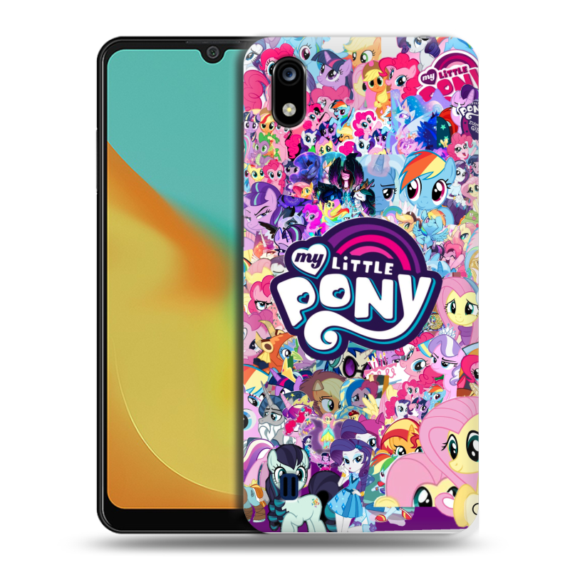 Силиконовый чехол на ZTE Blade A7 (2019) с принтом My little pony Дружба чудо Силиконовый чехол на ZTE Blade A7 (2019) с принтом My little pony Дружба чудо