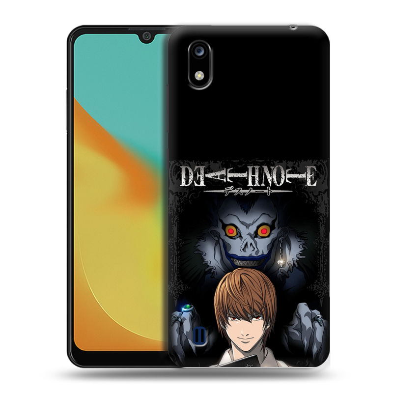Силиконовый чехол на ZTE Blade A7 (2019) с принтом Death note Тетрадь смерти Силиконовый чехол на ZTE Blade A7 (2019) с принтом Death note Тетрадь смерти