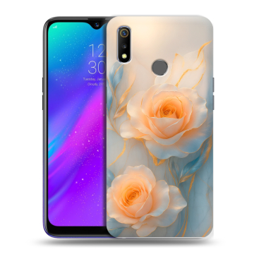 Силиконовый чехол на Realme 3 с принтом Женский Силиконовый чехол на Realme 3 с принтом Женский